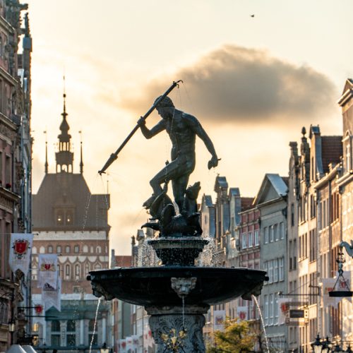 Neptune's Fountain from the 17th century.