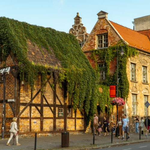 The Writer's House from the 18th century.