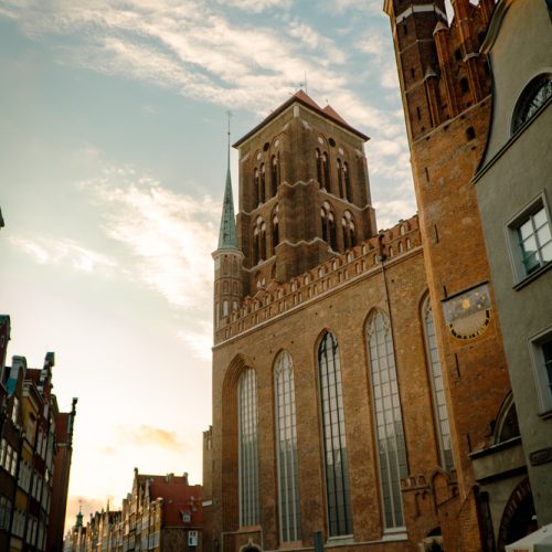 One of the largest brick churches in the world. St. Mary's Basilica.