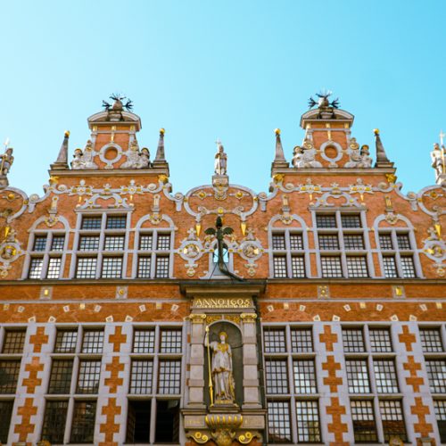 The Great Armory from the 17th century. Gdańsk.