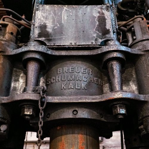 Forging Hammer from the 19th century located in the Imperial Shipyard.